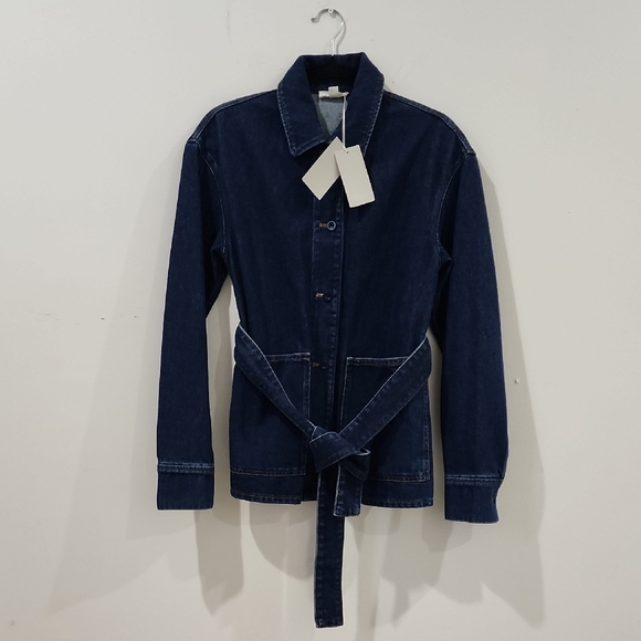 COS Belted Denim Jacket - Picture 3 of 16